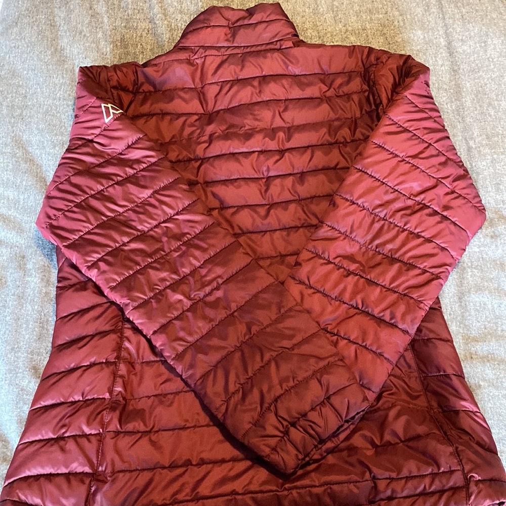Alpine Design Women’s puff jacket sz M Burgandy - Picture 2 of 9